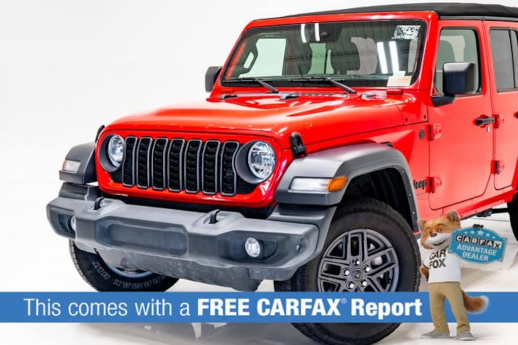 Certified 2024 Jeep Wrangler Sport SUV
