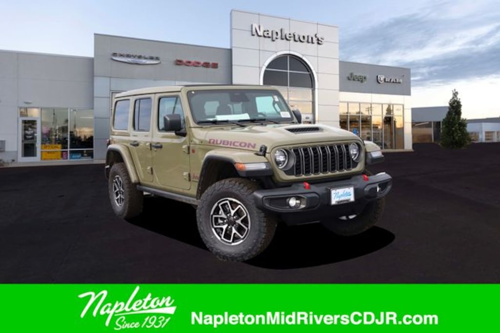 New 2026 Jeep Wrangler 4-DOOR RUBICON Sport Utility
