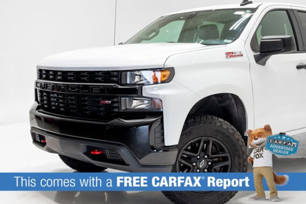 Used 2019 Chevrolet Silverado 1500 Silverado Custom Trail Boss Truck Crew Cab