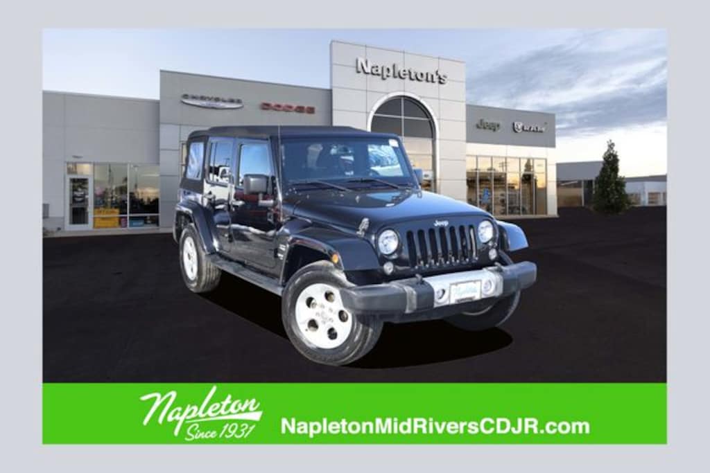 Used 2015 Jeep Wrangler Unlimited Sahara 4x4 SUV