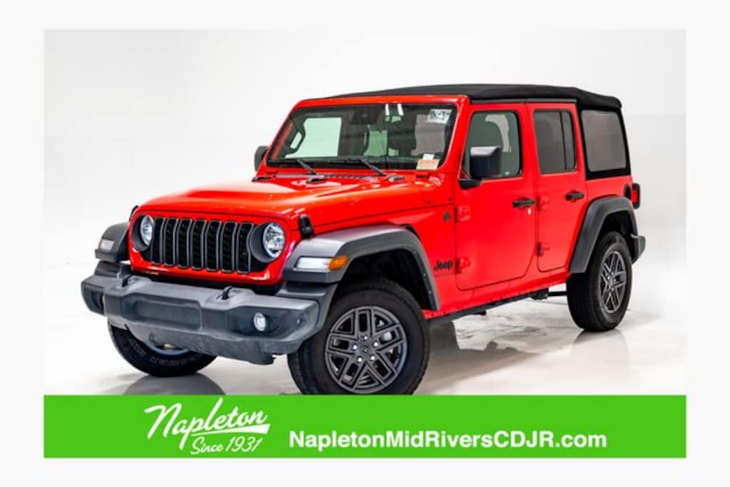 Certified 2024 Jeep Wrangler Sport SUV