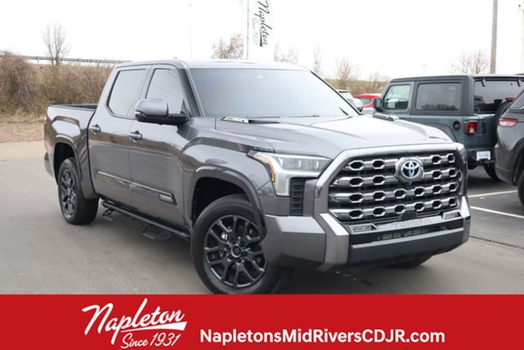 Used 2024 Toyota Tundra i-FORCE MAX Platinum Truck CrewMax