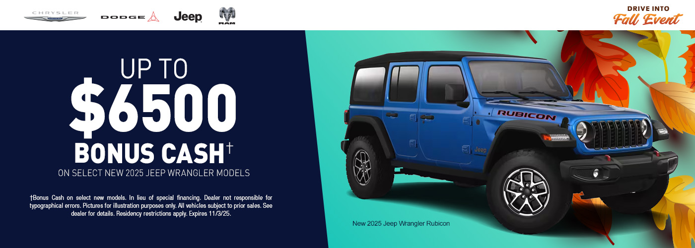 CDJR Incentives October