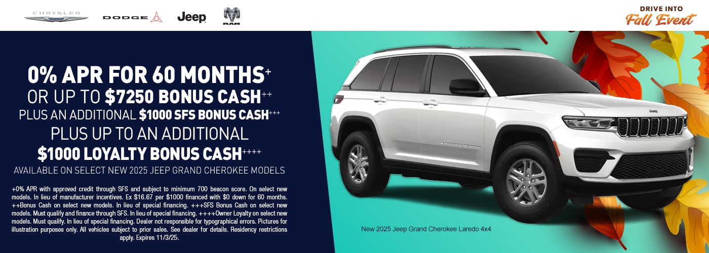 CDJR Incentives October