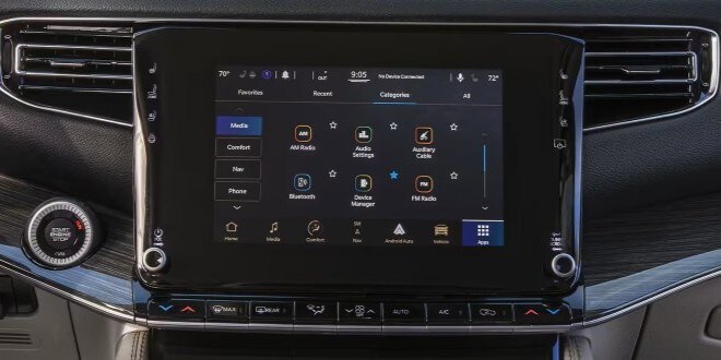 Wagoneer Trim Differences technology