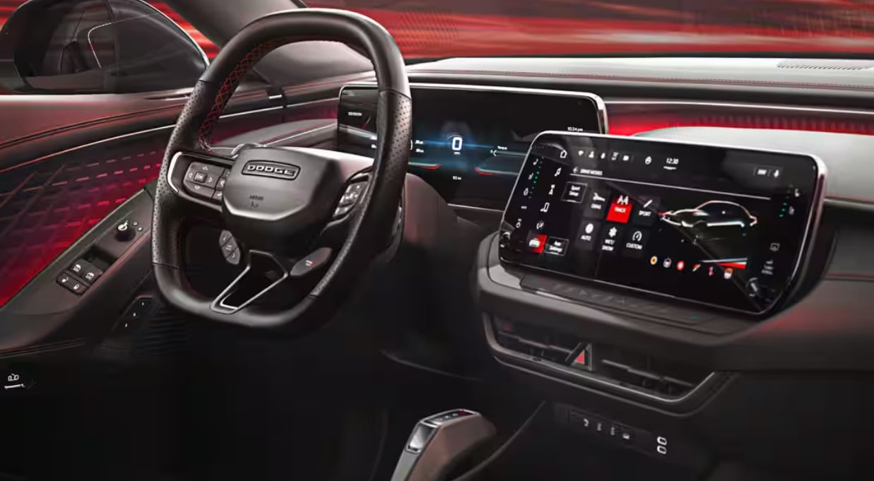 Electric Dodge Charger Interior