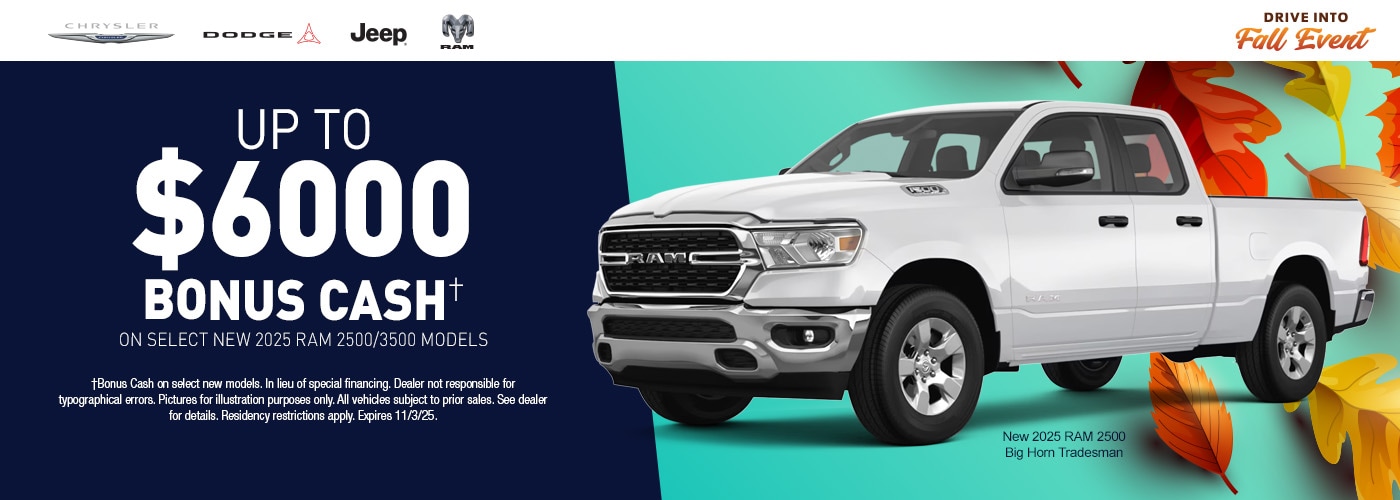 CDJR Incentives October