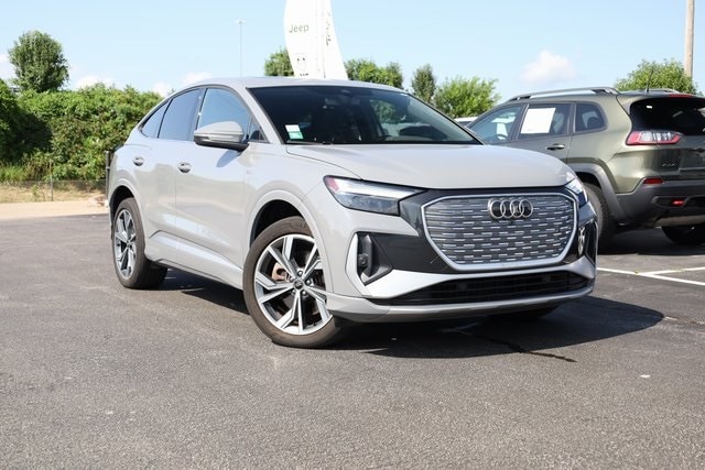 Used 2023 Audi Q4 Sportback e-tron Premium with VIN WA122BFZ0PP037646 for sale in St. Peters, MO