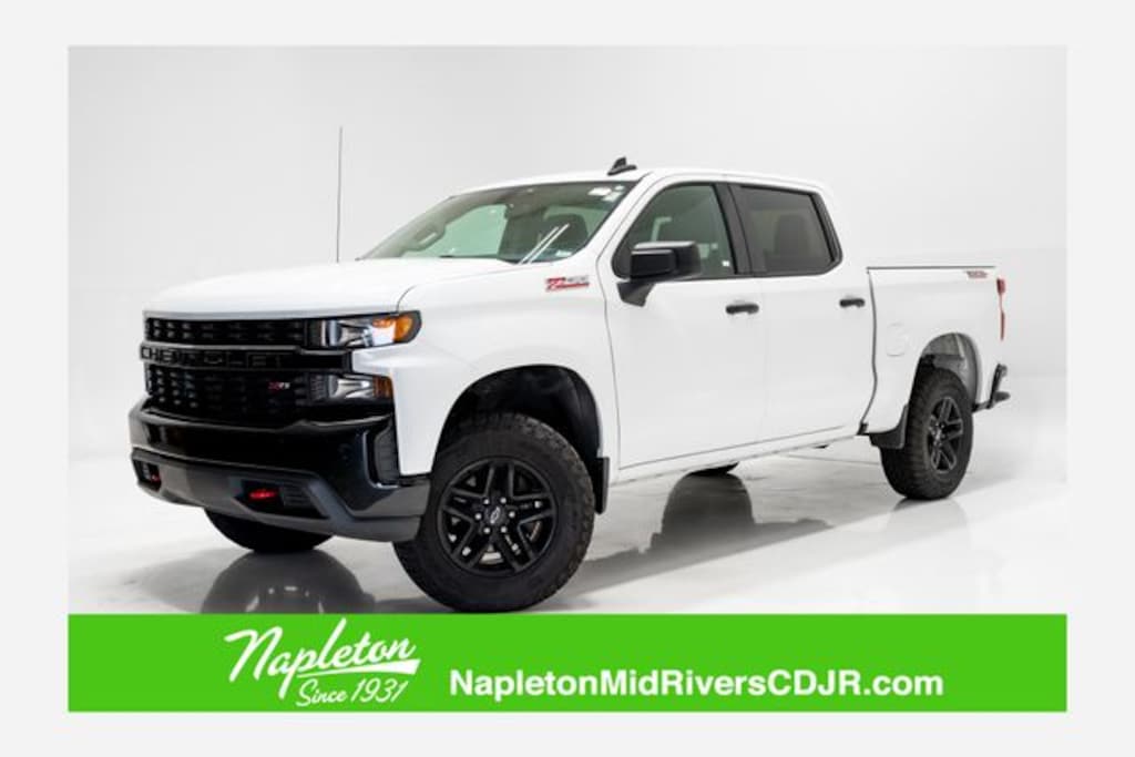 Used 2019 Chevrolet Silverado 1500 Silverado Custom Trail Boss Truck Crew Cab