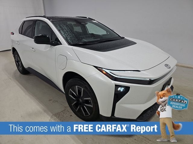 Used 2026 Toyota bZ XLE with VIN JTMBDAFB8TA002184 for sale in St. Peters, MO