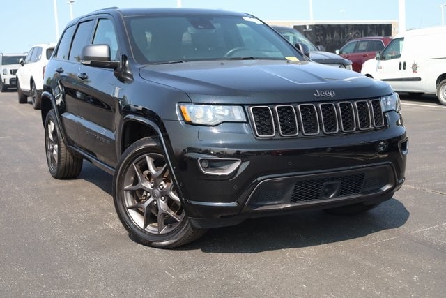 Used 2021 Jeep Grand Cherokee 80th Edition with VIN 1C4RJFBGXMC770549 for sale in Saint Peters, MO