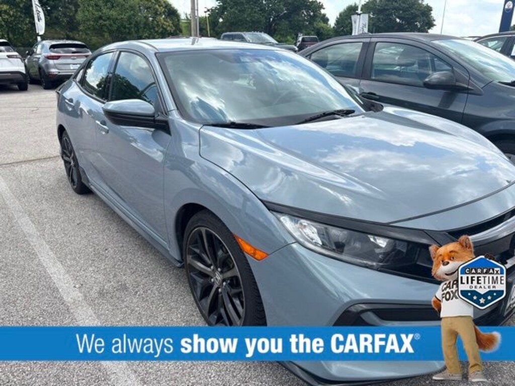 Used 2021 Honda Civic Sport Hatchback