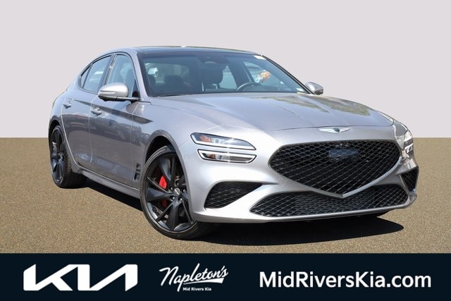 Used 2022 GENESIS G70 Standard with VIN KMTG54TEXNU097479 for sale in Saint Peters, MO