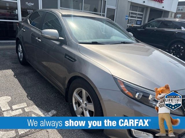 Used 2014 Kia Optima LX with VIN 5XXGM4A73EG340917 for sale in St. Peters, MO