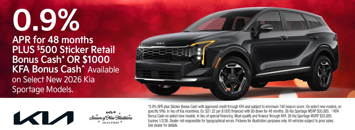 Kia Incentives December