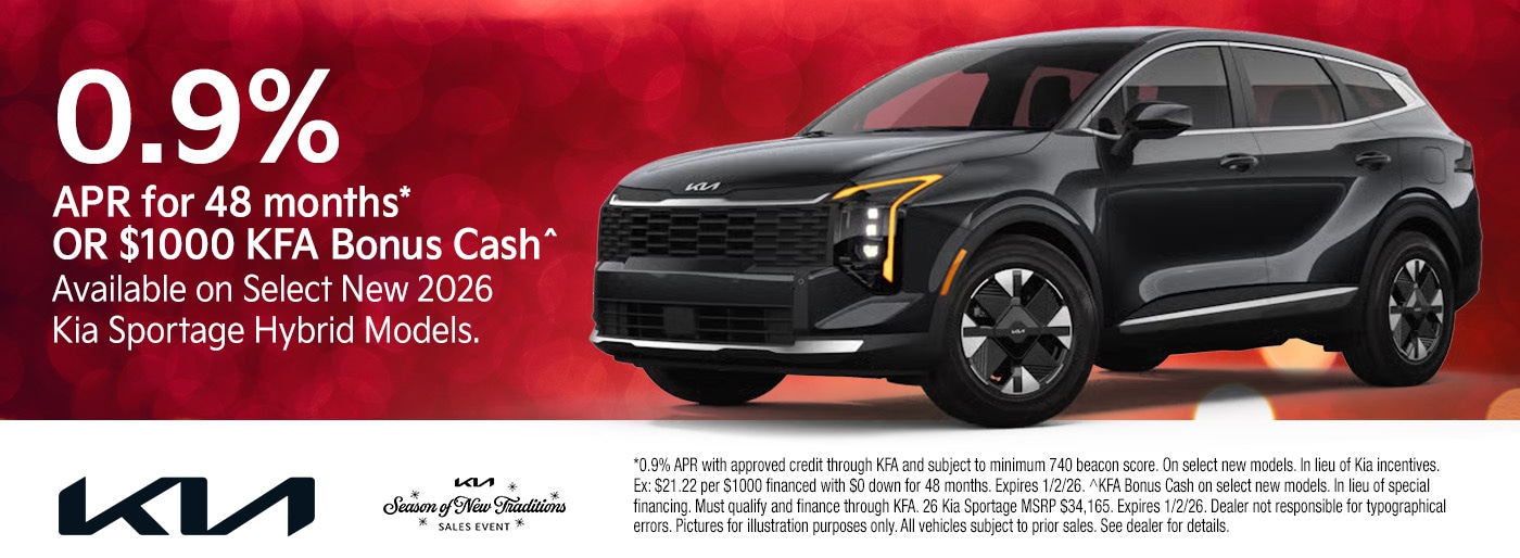 Kia Incentives December