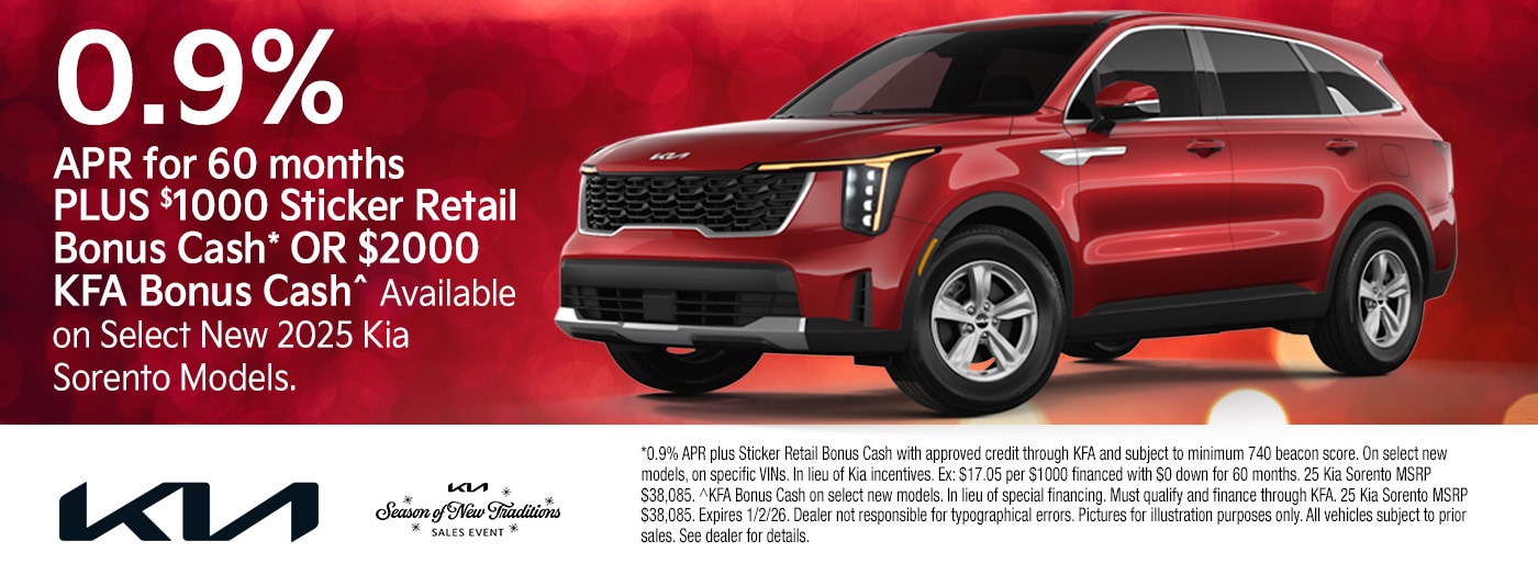Kia Incentives December