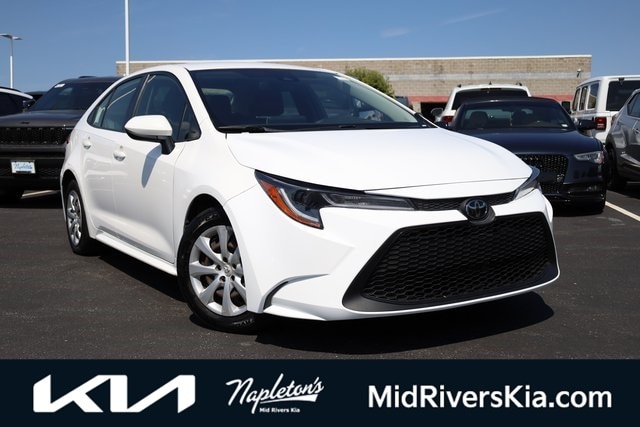 Used 2020 Toyota Corolla LE with VIN JTDEPRAE6LJ105480 for sale in Saint Peters, MO