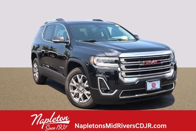 Used 2021 GMC Acadia SLT with VIN 1GKKNULS6MZ192657 for sale in Saint Peters, MO