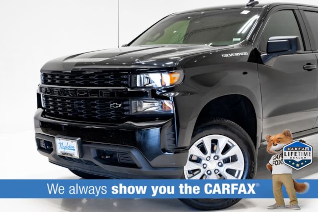 Used 2021 Chevrolet Silverado 1500 Custom Truck Crew Cab