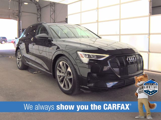 Used 2021 Audi e-tron Premium with VIN WA1AAAGE5MB000797 for sale in St. Peters, MO