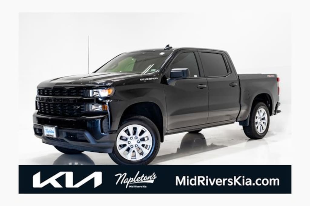 Used 2021 Chevrolet Silverado 1500 Custom Truck Crew Cab