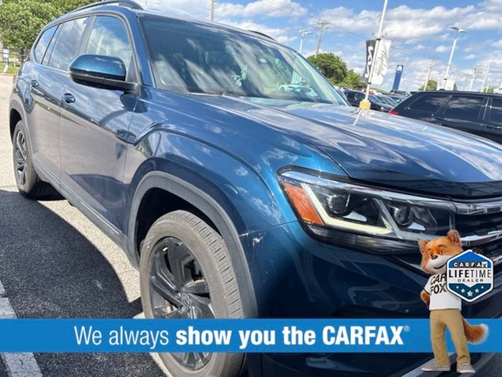Used 2022 Volkswagen Atlas 3.6L V6 SE w/Technology SUV