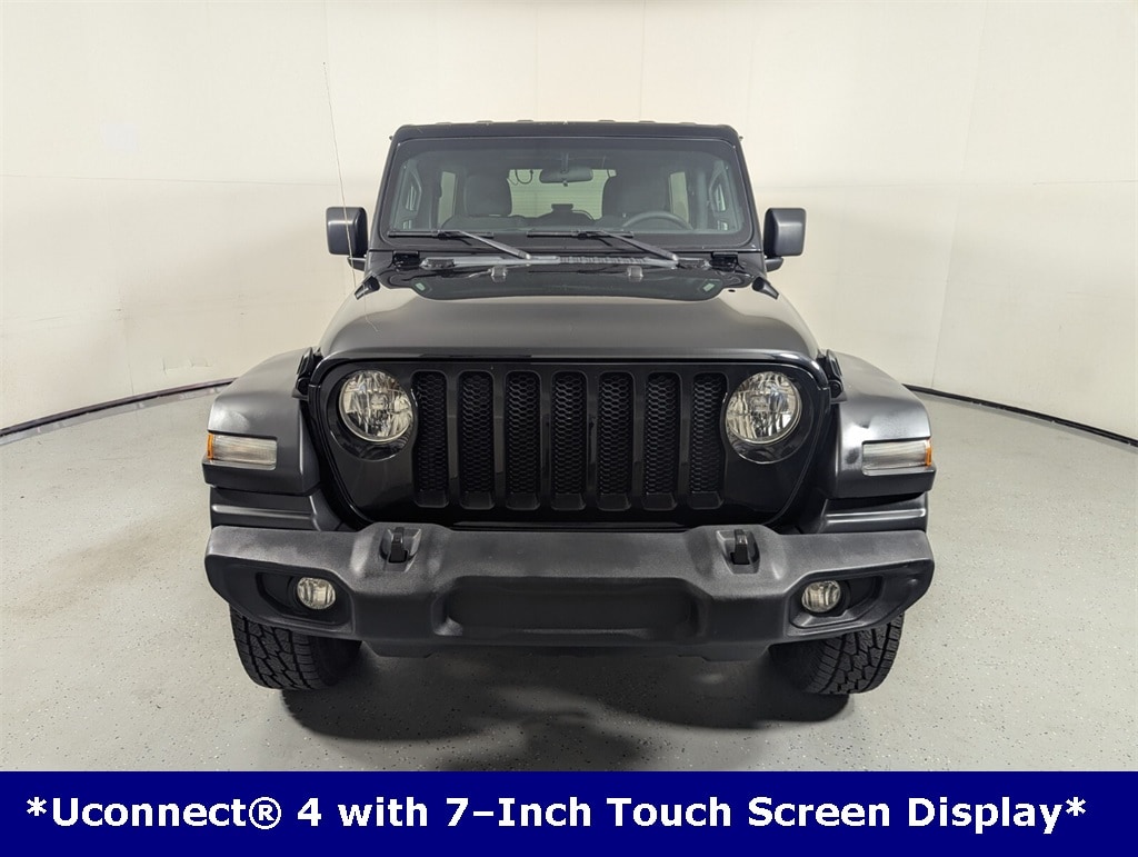 Used 2023 Jeep Wrangler 4-Door Sport S with VIN 1C4HJXDN7PW543013 for sale in Lake Park, FL