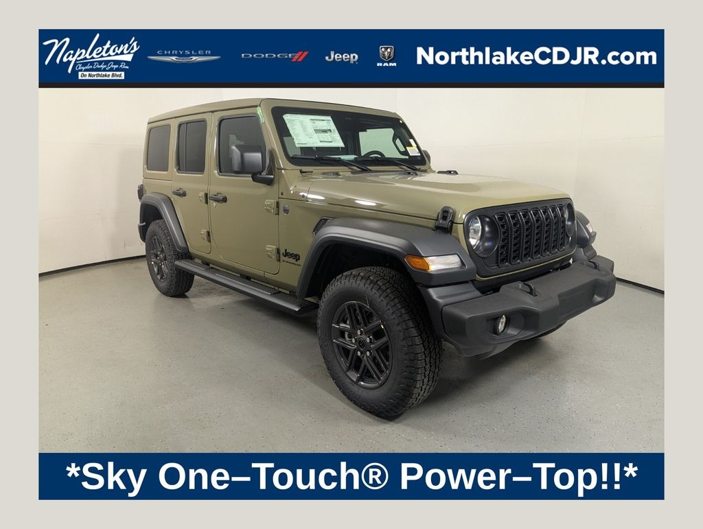 New 2026 Jeep Wrangler 4-DOOR SPORT S Sport Utility