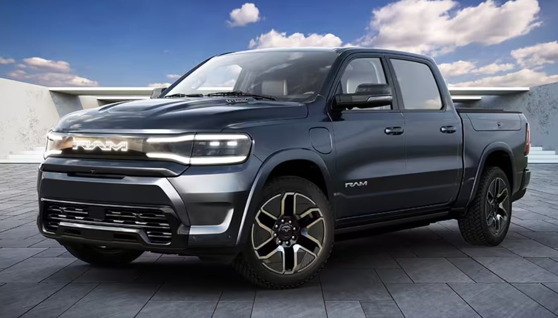 ram 1500 electric truck for sale