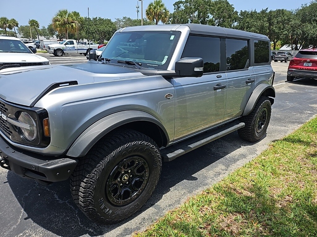 Used 2024 Ford Bronco 4-Door Wildtrak with VIN 1FMEE2BP7RLA52097 for sale in Lake Park, FL