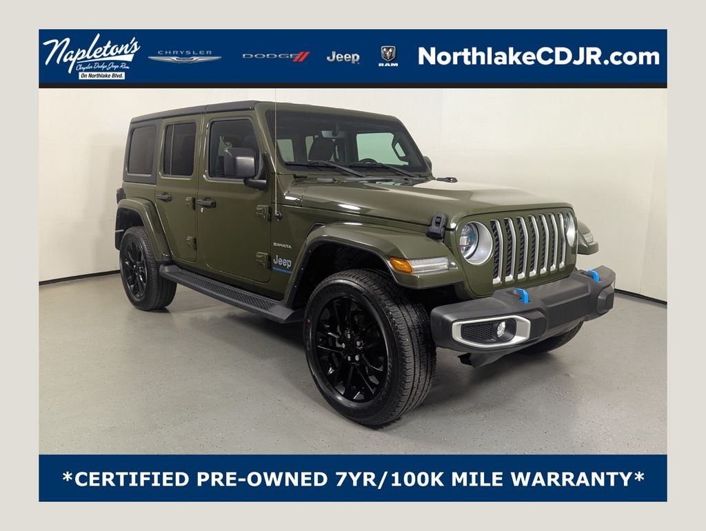 Used 2023 Jeep Wrangler Sahara 4xe SUV