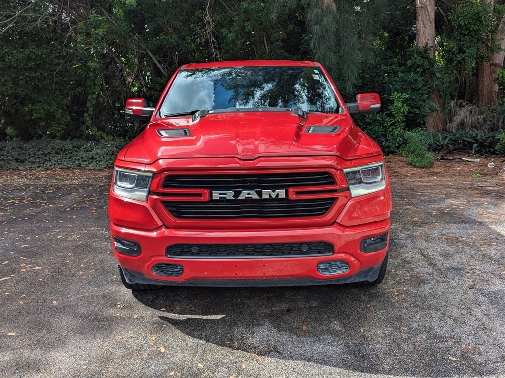 Used 2020 RAM Ram 1500 Pickup Laramie with VIN 1C6SRFJT8LN422204 for sale in Lake Park, FL