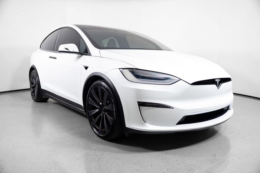 Used 2022 Tesla Model X Long Range with VIN 7SAXCBE54NF331519 for sale in Lake Park, FL