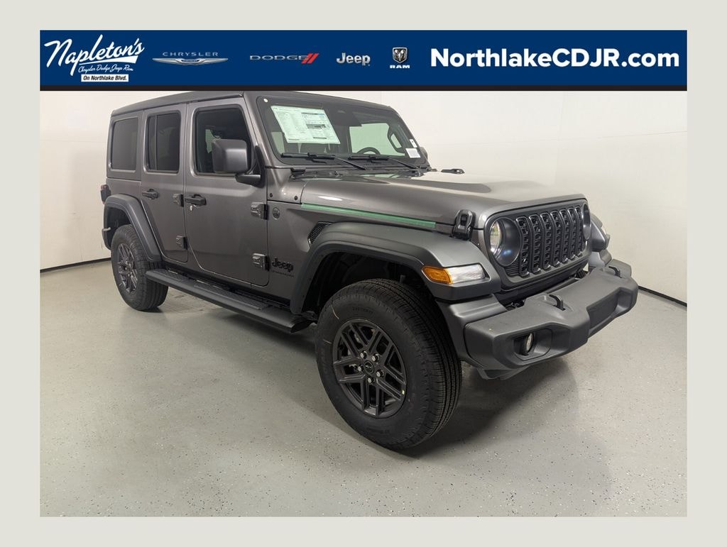 New 2026 Jeep Wrangler 4-DOOR SPORT S Sport Utility