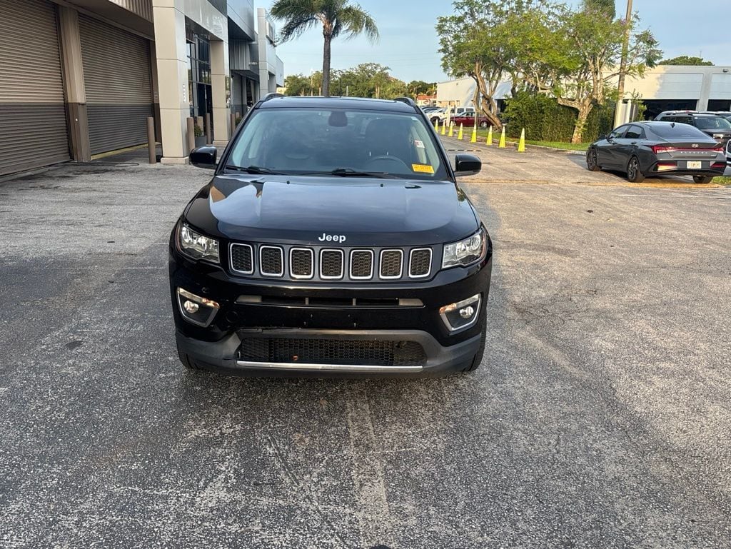 Used 2018 Jeep Compass Limited with VIN 3C4NJDCB3JT222706 for sale in Lake Park, FL