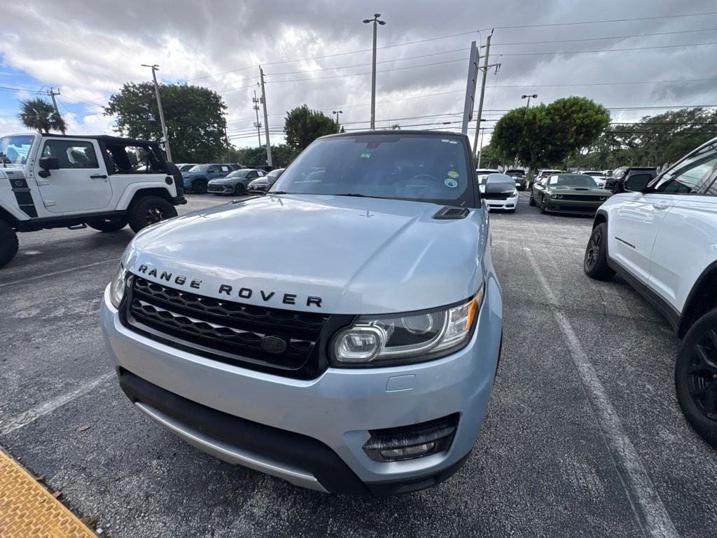 Used 2016 Land Rover Range Rover Sport HSE with VIN SALWR2KF6GA551110 for sale in Lake Park, FL
