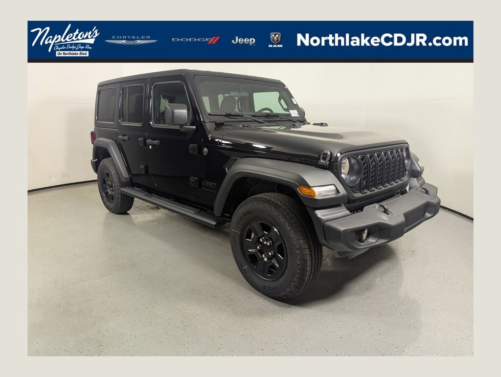 New 2026 Jeep Wrangler 4-DOOR SPORT Sport Utility
