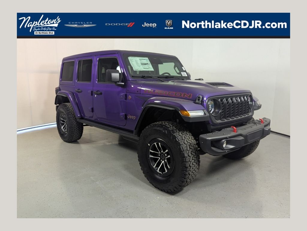 New 2026 Jeep Wrangler 4-DOOR RUBICON X Sport Utility
