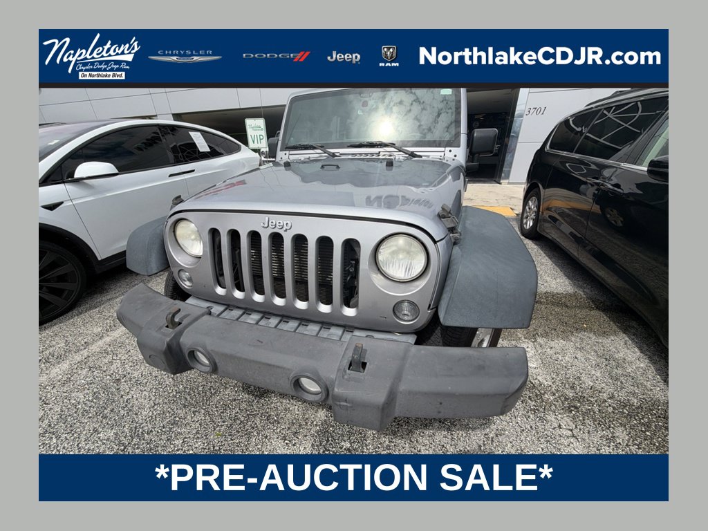 Used 2014 Jeep Wrangler Unlimited Sport with VIN 1C4BJWDG8EL229144 for sale in Lake Park, FL