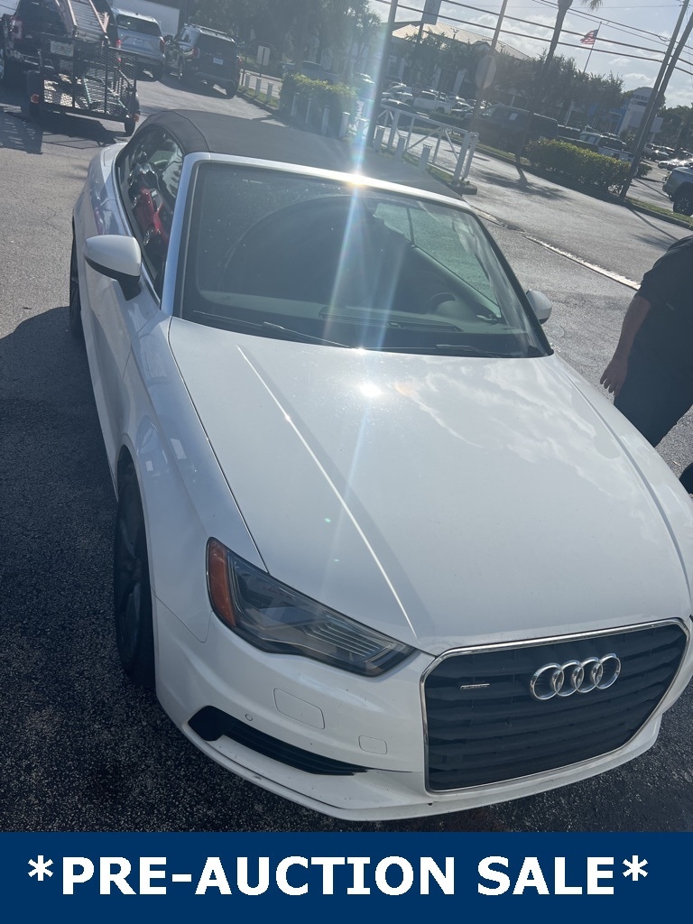 Used 2016 Audi A3 Cabriolet Premium Plus with VIN WAU38LFF9G1054529 for sale in Lake Park, FL