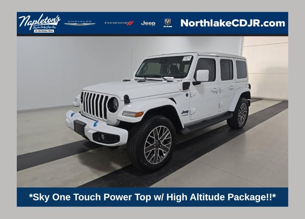 Used 2022 Jeep Wrangler Unlimited Sahara 4xe SUV