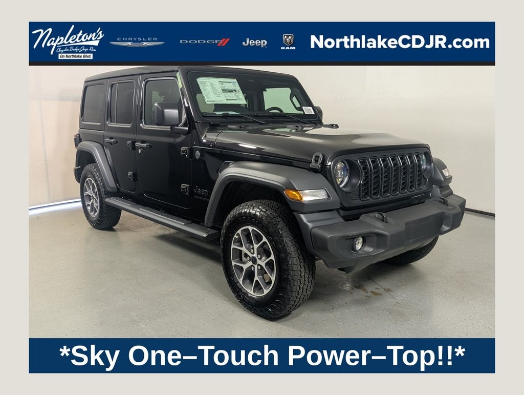 New 2026 Jeep Wrangler 4-DOOR SPORT S Sport Utility