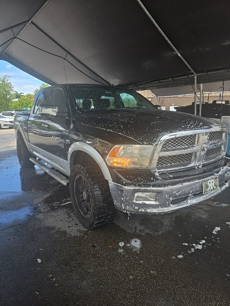 Used 2012 RAM Ram 1500 Pickup Laramie with VIN 1C6RD7NT3CS275739 for sale in Lake Park, FL