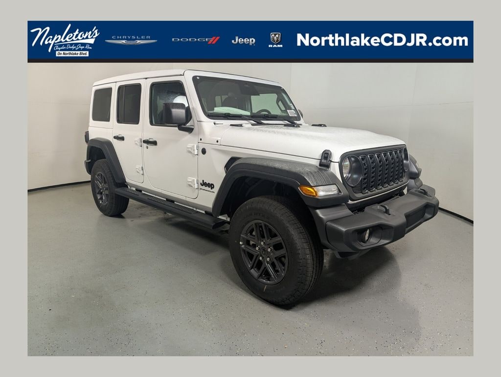 New 2026 Jeep Wrangler 4-DOOR SPORT S Sport Utility