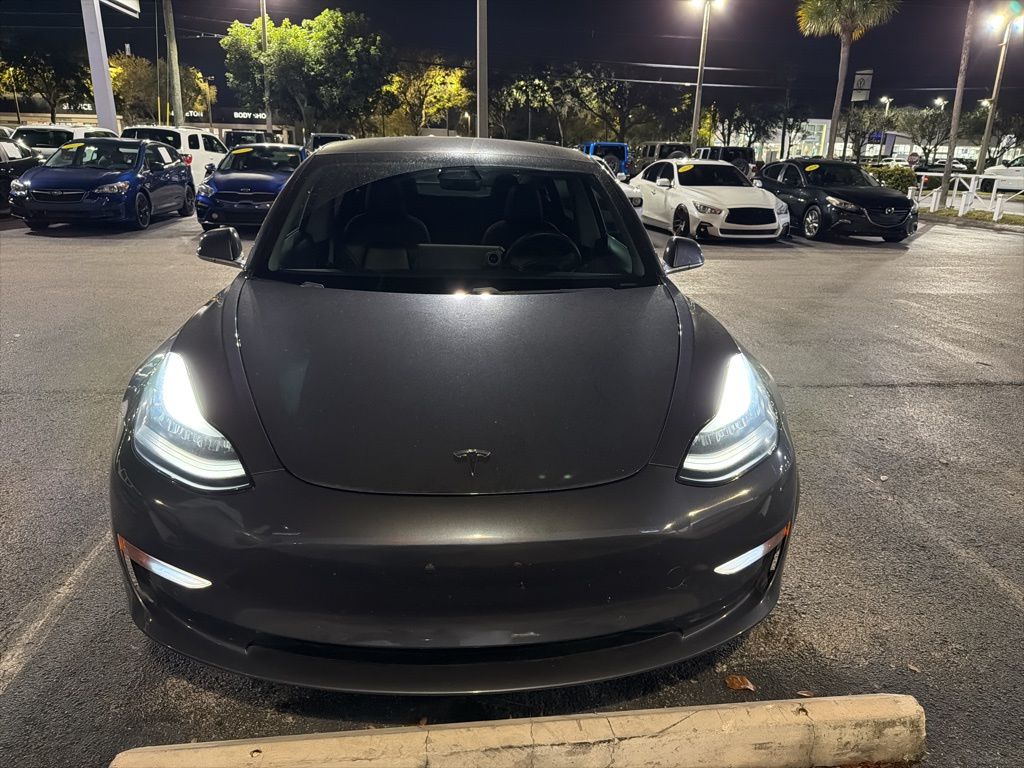 Used 2020 Tesla Model 3 Base with VIN 5YJ3E1EC0LF802075 for sale in Lake Park, FL