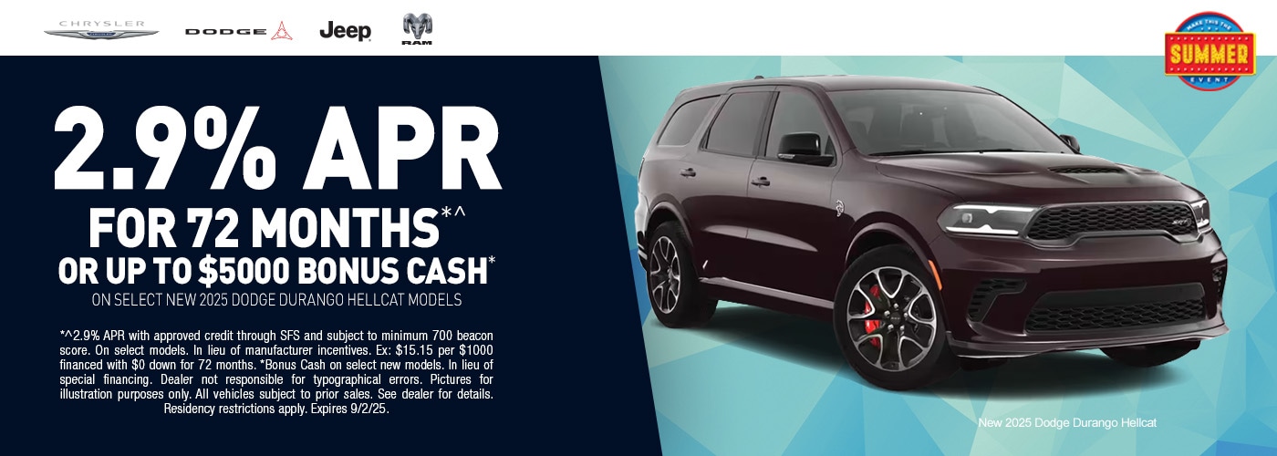 CDJR Incentives August