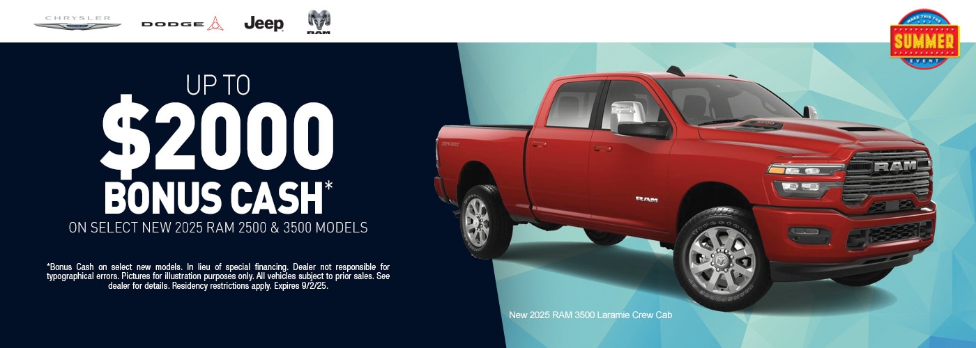 CDJR Incentives August