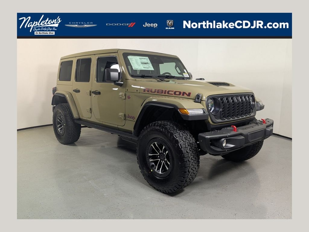 New 2026 Jeep Wrangler 4-DOOR RUBICON X Sport Utility