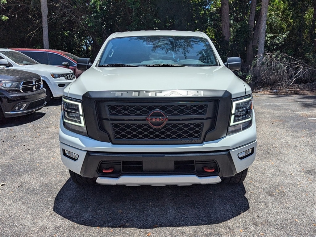 Used 2023 Nissan Titan PRO-4X with VIN 1N6AA1ED7PN105731 for sale in Lake Park, FL